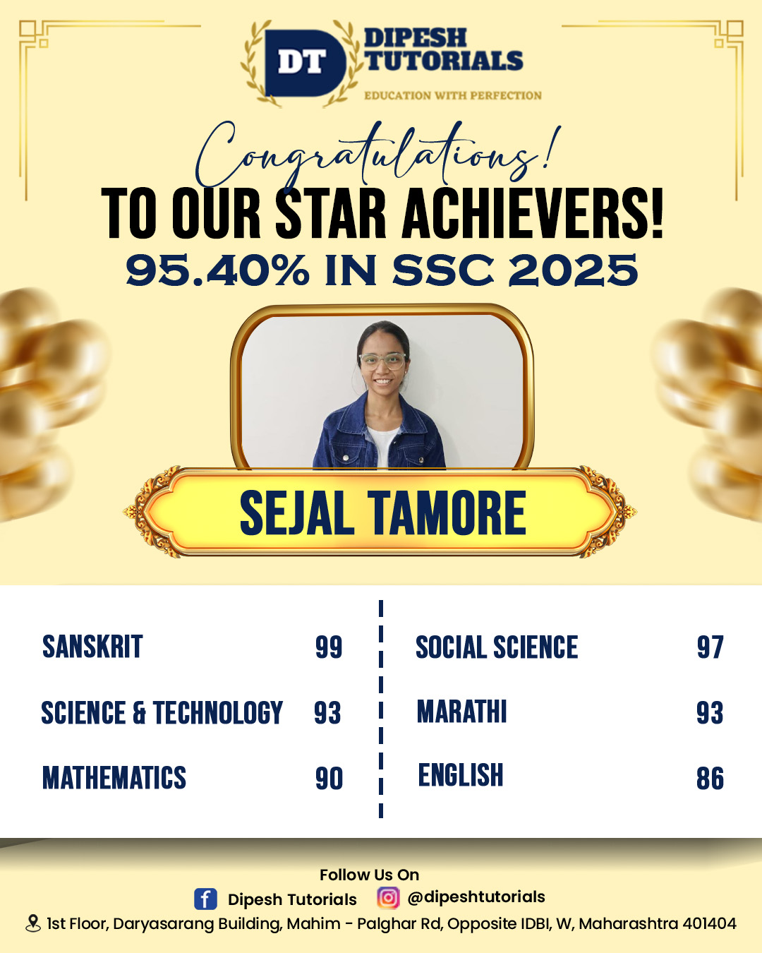 Our Topper Student 11