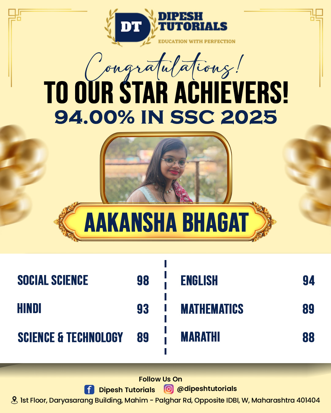 Our Topper Student 15