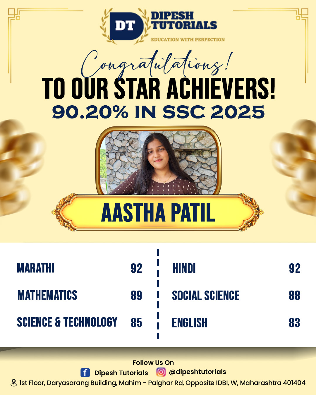 Our Topper Student 24