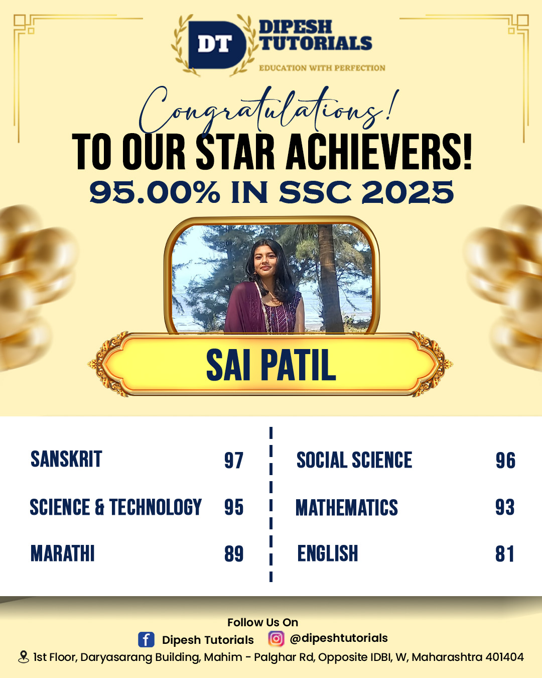 Our Topper Student 9